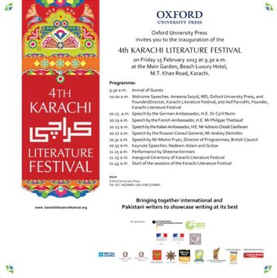 The Karachi Literature Festival: A Celebration of Words, Ideas and Cross-Cultural Dialogue